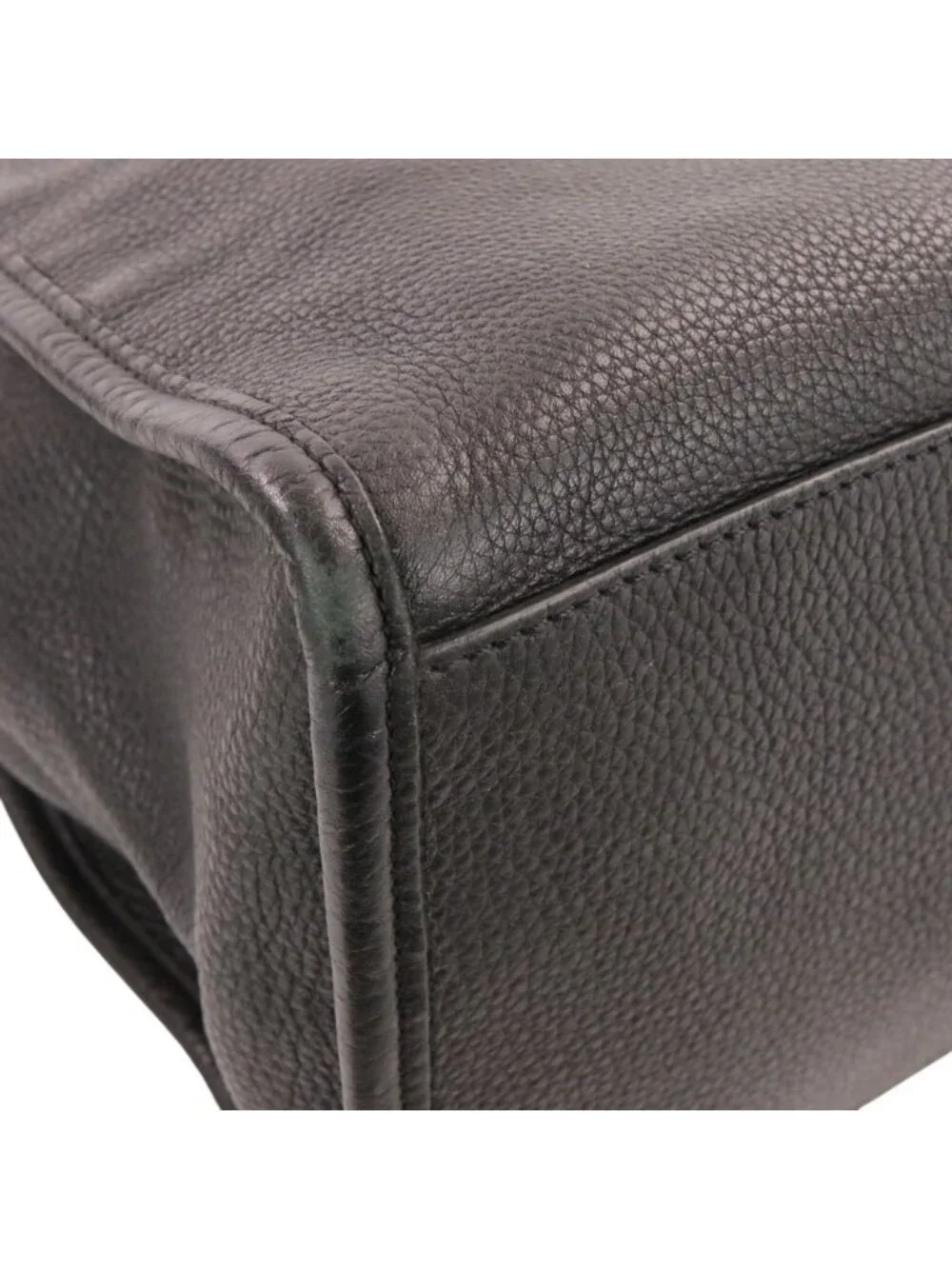 Fendi Selleria Roman Leather Stitch Tote